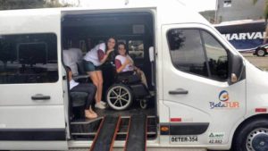 Transporte pessoas com deficiencia